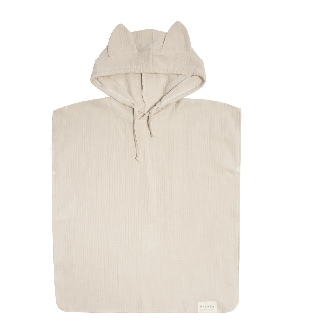 Heine Poncho beige goedkoop kopen