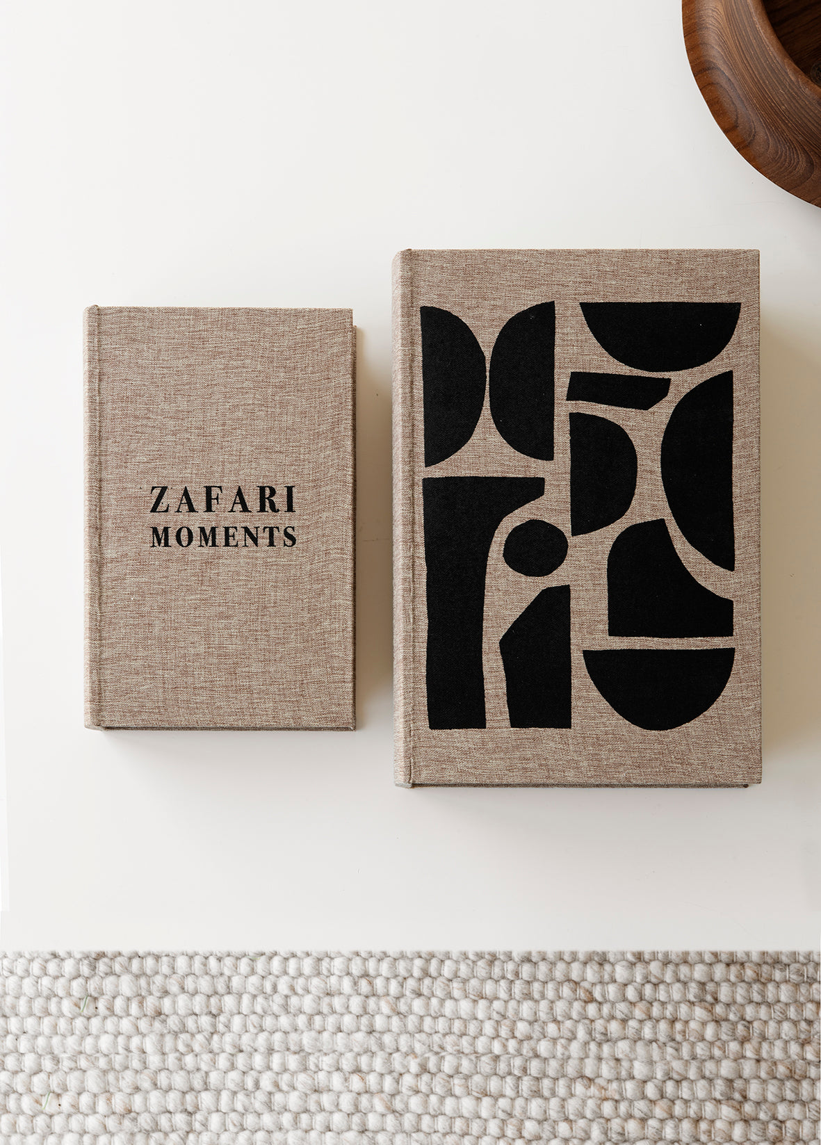 Coffee Table Books 2er Set Zafari (Aufbewahrungsboxen)