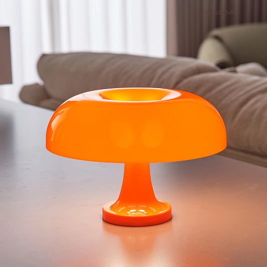 Pilzlampe Orange