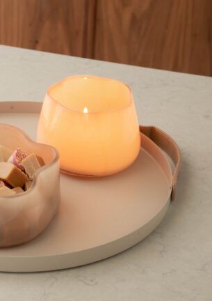 Kerzenhalter aus Glas