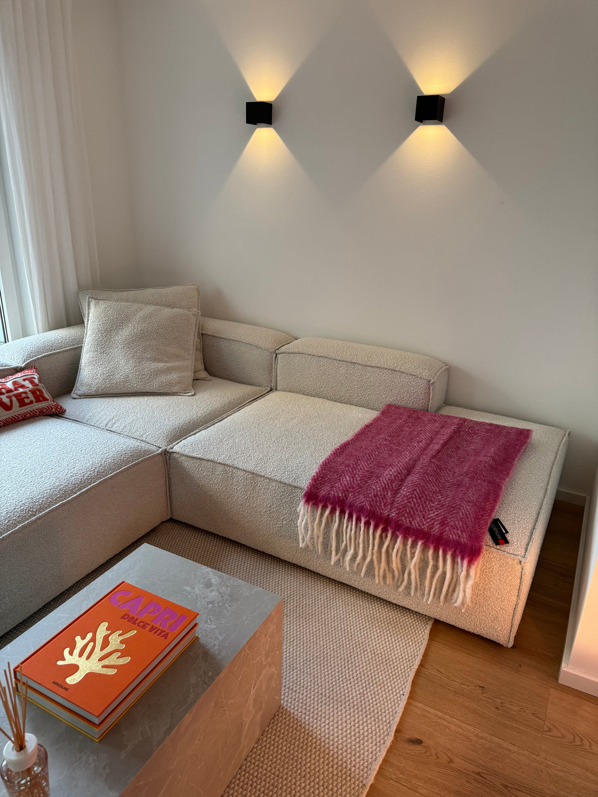 Wolldecke Pink – MATIRI LIVING