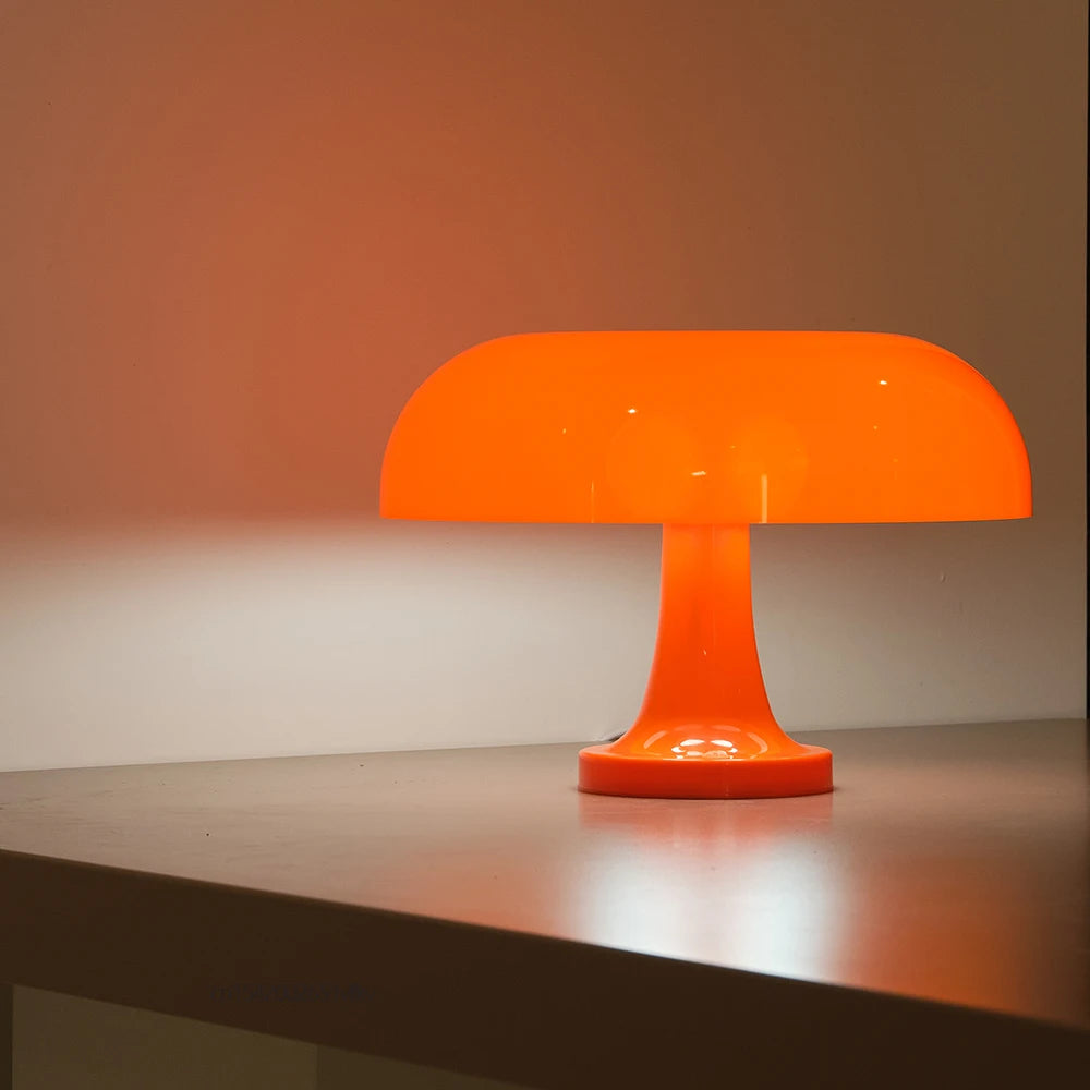 Pilzlampe Orange