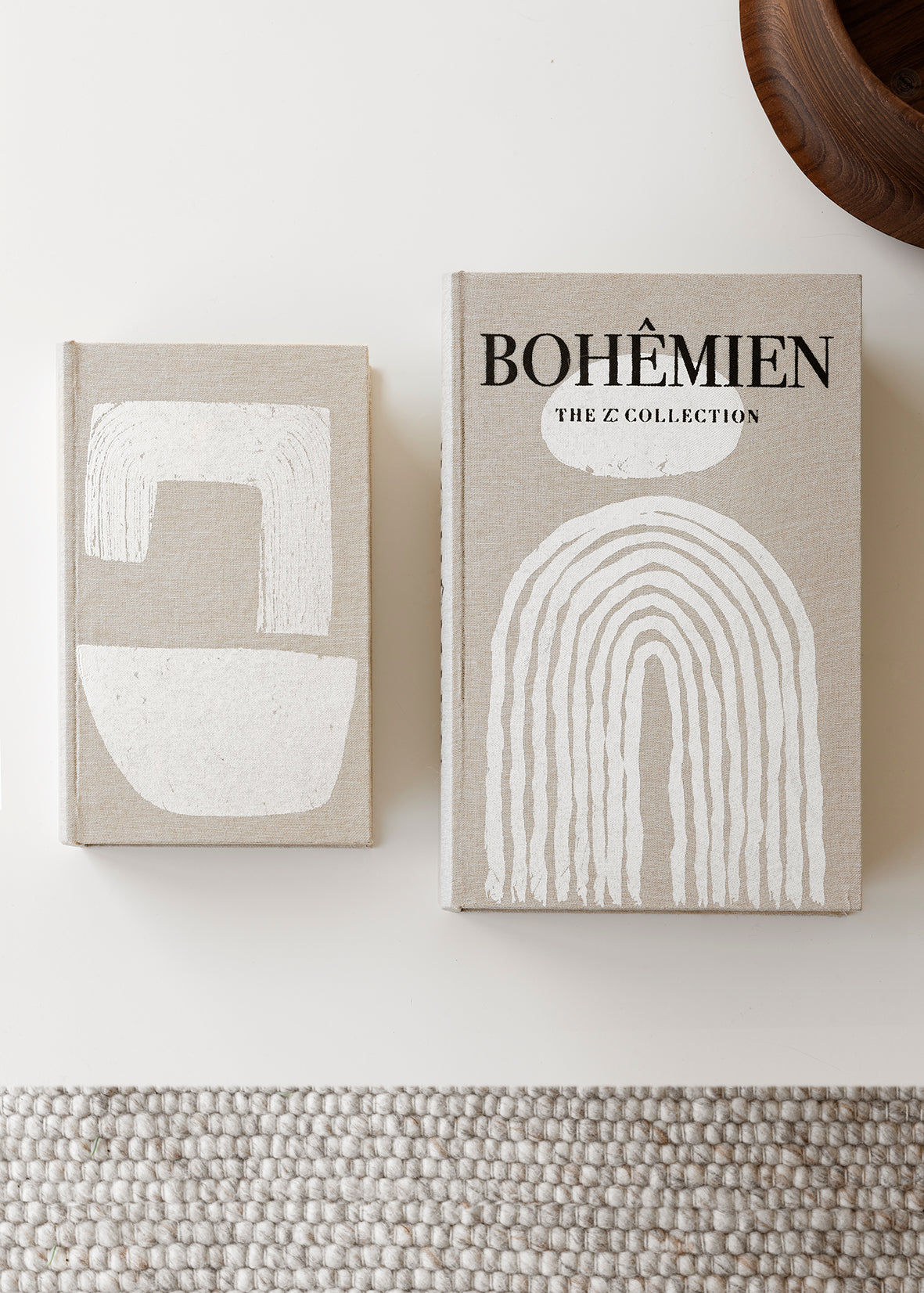 Coffee Table Books 2er Set Bohêmien (Aufbewahrungsboxen)