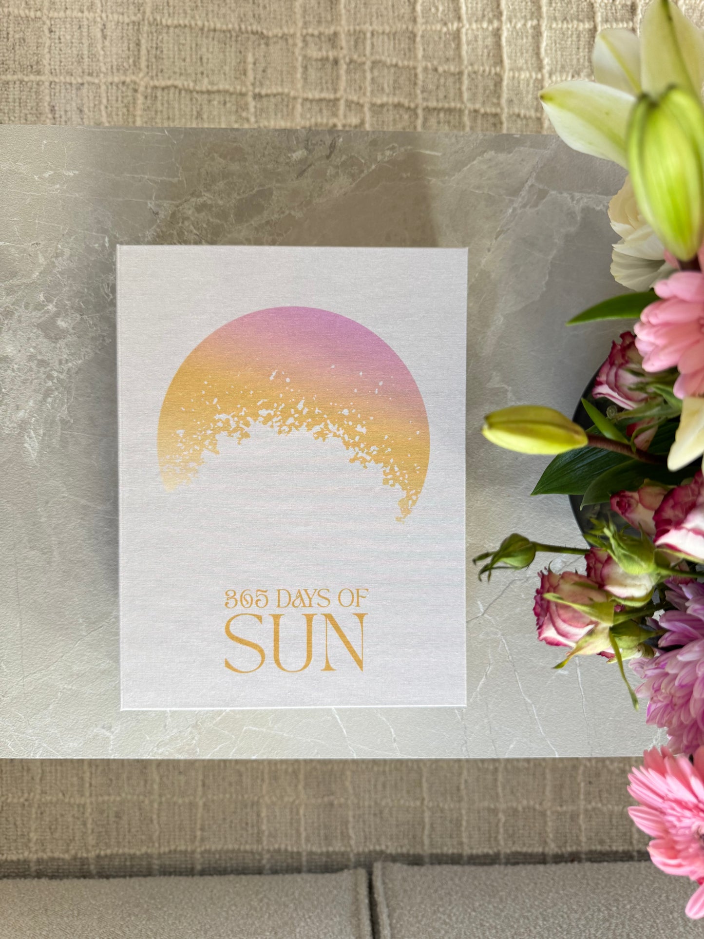 Coffee Table Book als Aufbewahrungsbox: 365 DAYS OF SUN