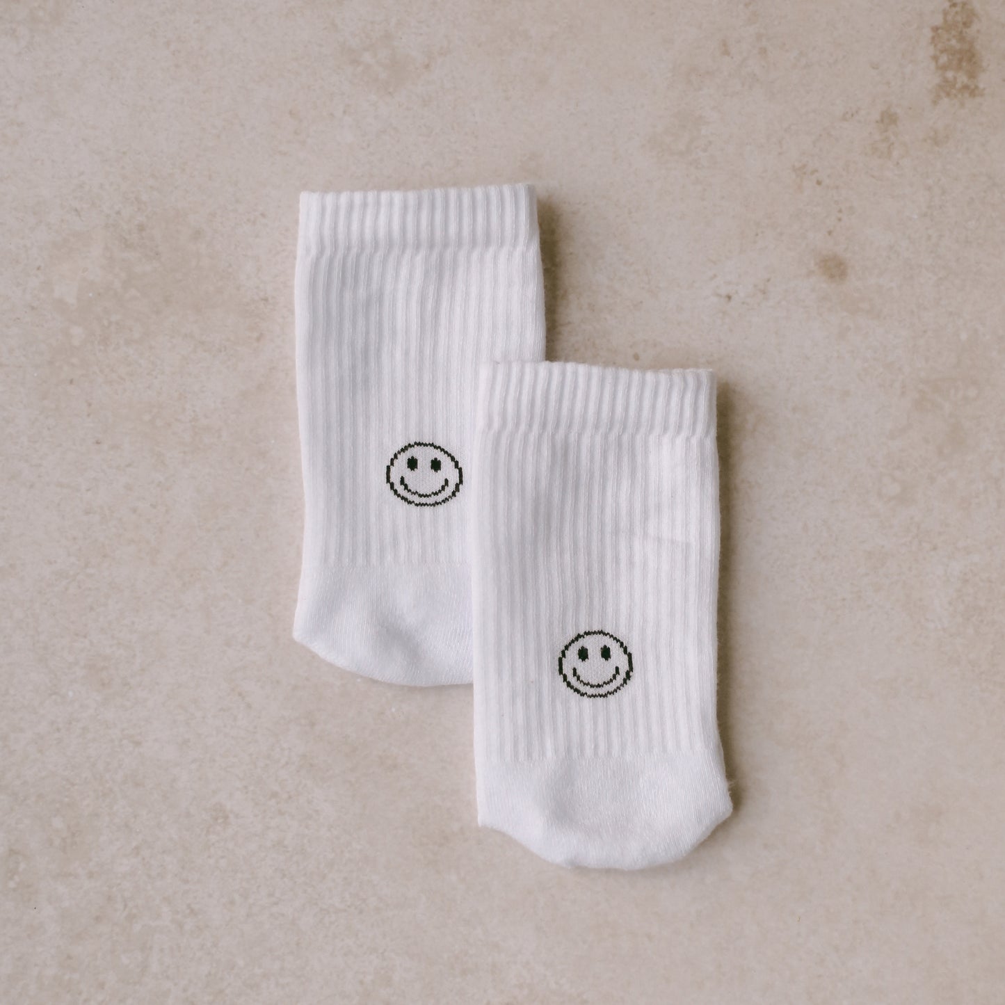 Socken Smily, White Edition, Gr. 39-42